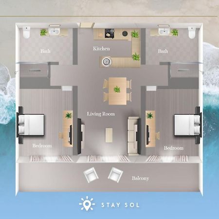 Rooftop Pool & Hot Tub - Gym - Hollywood Beach Buitenkant foto