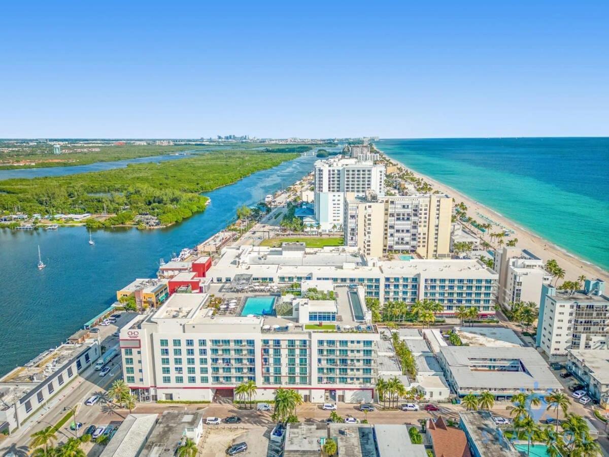 Rooftop Pool & Hot Tub - Gym - Hollywood Beach Buitenkant foto