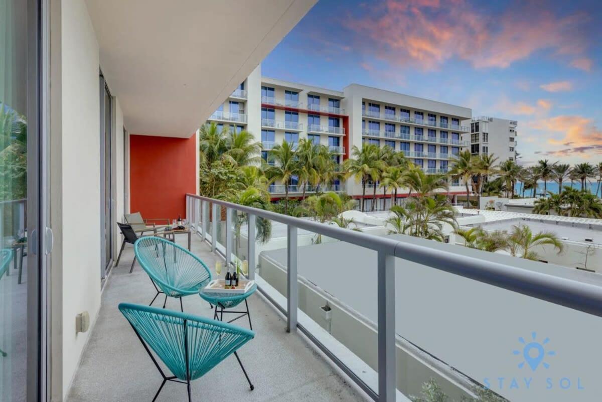 Rooftop Pool & Hot Tub - Gym - Hollywood Beach Buitenkant foto
