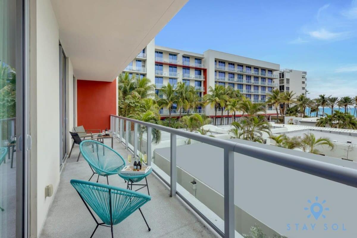 Rooftop Pool & Hot Tub - Gym - Hollywood Beach Buitenkant foto