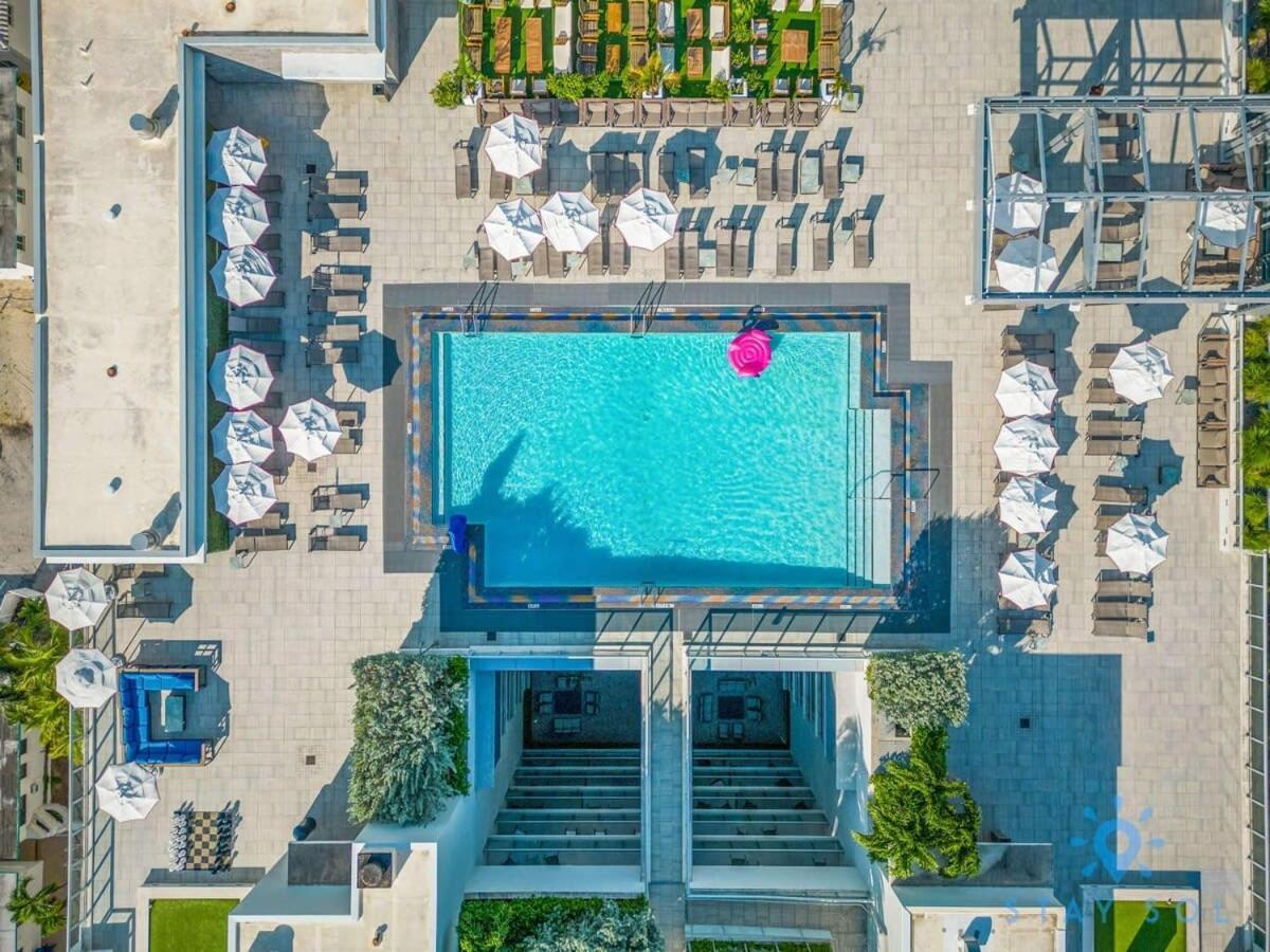 Rooftop Pool & Hot Tub - Gym - Hollywood Beach Buitenkant foto