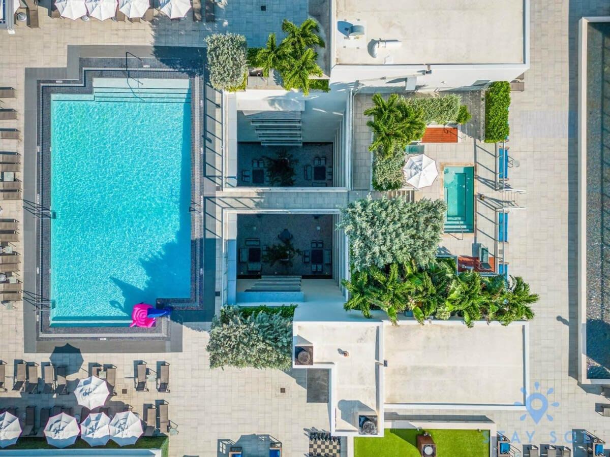 Rooftop Pool & Hot Tub - Gym - Hollywood Beach Buitenkant foto