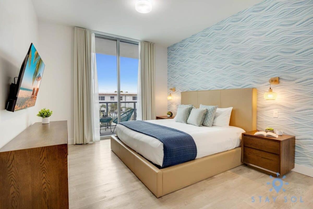 Rooftop Pool & Hot Tub - Gym - Hollywood Beach Buitenkant foto