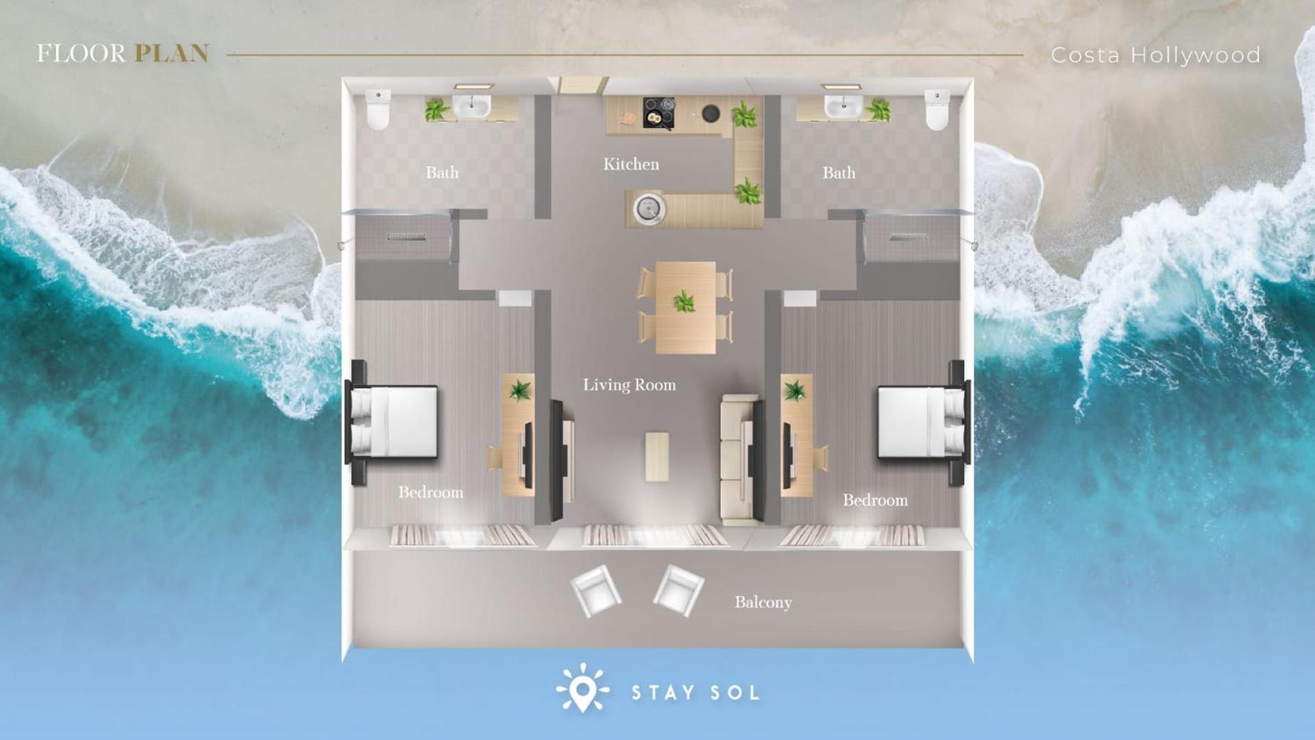 Rooftop Pool & Hot Tub - Gym - Hollywood Beach Buitenkant foto